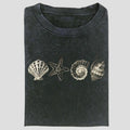 Sea Shells 90s Vintage Style Tshirt, Retro Y2k Ocean Shell Shirt, Sea Lovers Shirt, Summer Ocean Shirts, Cute Sea Animal...