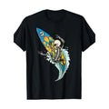 Sea surfboard Skeleton Surf 100% cotton T-shirt Made in USA Hoodie, Sweatshirt | GrindPrints.com