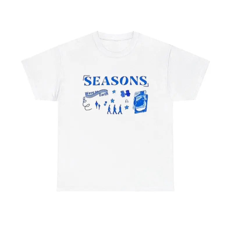 Season Wave to Earth T shirt, Season T shirt Menswear T-Shirt Hoodie, Sweatshirt | GrindPrints.com