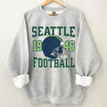 Seattle Football Crewneck, Seahawks Sweatshirt, Vintage Seattle Football Crewneck Sweatshirt T-Shirts, Hoodie