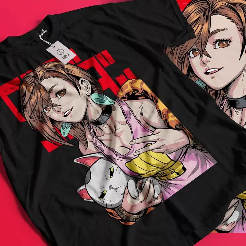 Seiko Ayase Dandadan T-Shirt Anime Cosplay Momo Okarun Unisex Shirt Gift Hoodie, Sweatshirt | GrindPrints.com