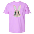 Sequin Bunny Face Comfort Colors T-Shirt Hoodie, Sweatshirt | GrindPrints.com