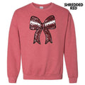 Sequin Football Bow Patch Sweatshirt T-Shirts, Hoodie | GrindPrints.com
