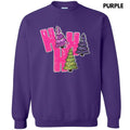 Sequin HOHOHO Trees Patch Sweatshirt T-Shirts, Hoodie | GrindPrints.com