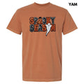 Sequin Spooky Season Patch Comfort Colors T-Shirt Hoodie, Sweatshirt | GrindPrints.com