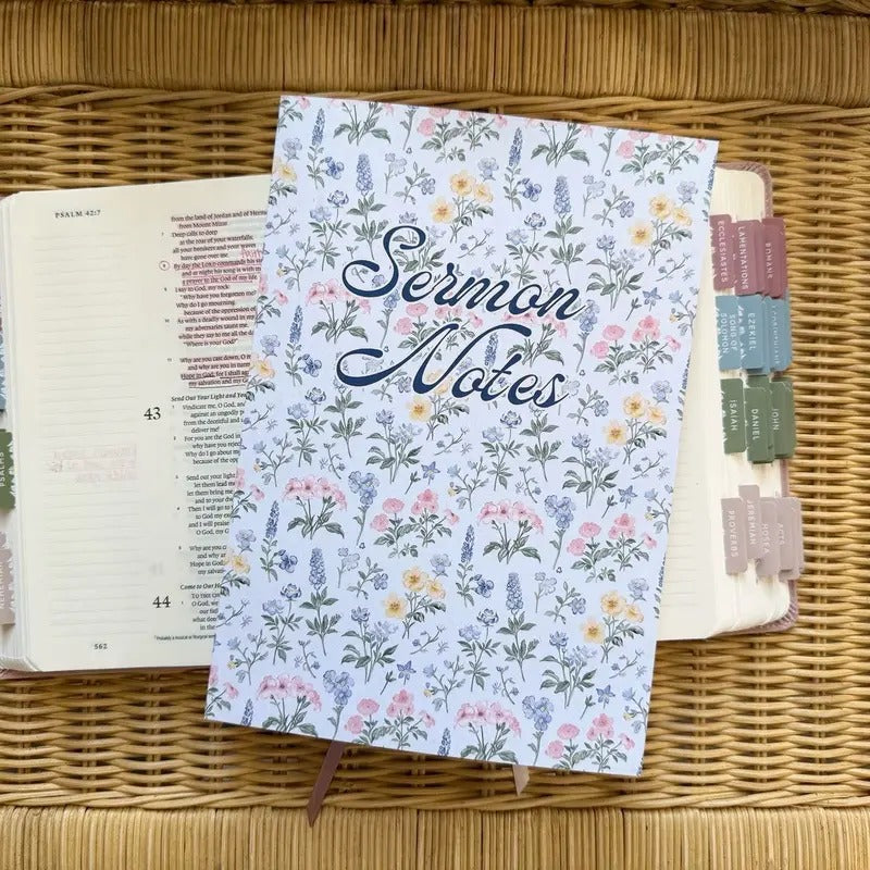 Sermon Notes Delphinium Floral T-Shirts, Hoodie, Sweatshirt | GrindPrints.com