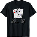 Seven Deuce All In Texas Hold Em Shove 7 2 Funny Poker T-Shirt made in usa Hoodie, Sweatshirt | GrindPrints.com