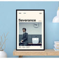 Severance TV Series Poster, Vintage Modern Art, Midcentury Film Wall Art T-Shirts, Hoodie, Sweatshirt | GrindPrints.com