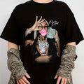 Sexy Redd Bubble Gum Ghetto Tee Cotton Fabric Hoodie, Sweatshirt | GrindPrints.com