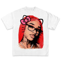 Sexyy Kitty Graphic Rap Tee Vintage Big Face Hip Hop T-shirt 222554 Hoodie, Sweatshirt | GrindPrints.com