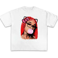 Sexyy Red Bubble Gum T-Shirt Cotton Fabric Hoodie, Sweatshirt | GrindPrints.com