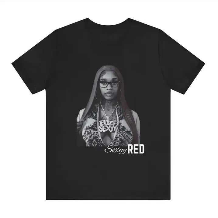 Sexyyy Red Fan Shirt Rapper Shirt Cotton Fabric Hoodie, Sweatshirt | GrindPrints.com