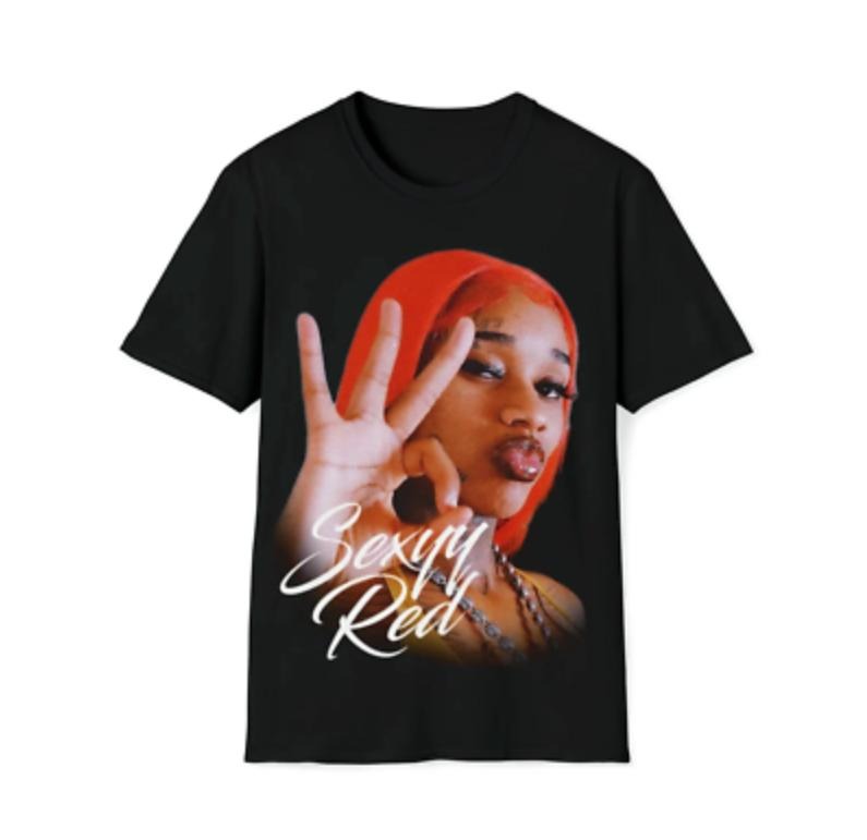 Sexyyy Red Singer Gift For Fan Basic T-Shirt Tee Hoodie, Sweatshirt | GrindPrints.com