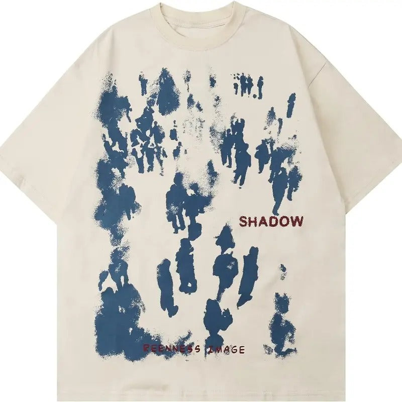 Shadow Reenness Image Graphic Tees Unisex Graffiti Print Shirts Inkjet Hoodie, Sweatshirt | GrindPrints.com