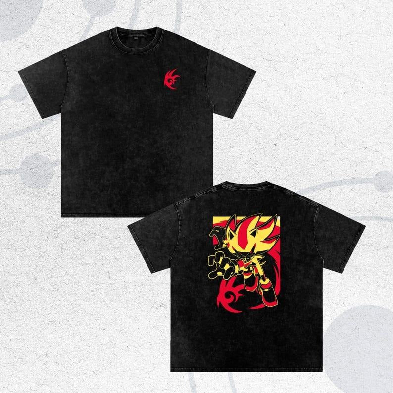 Shadow the Hedgehog Anime T-Shirt