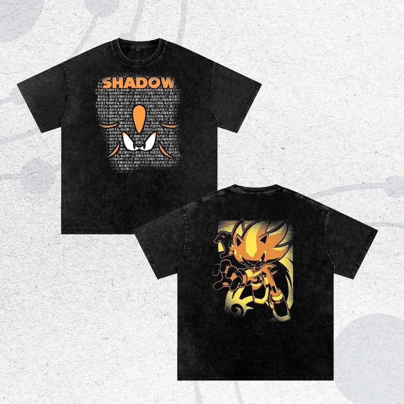 Shadow the Hedgehog Anime T-Shirt