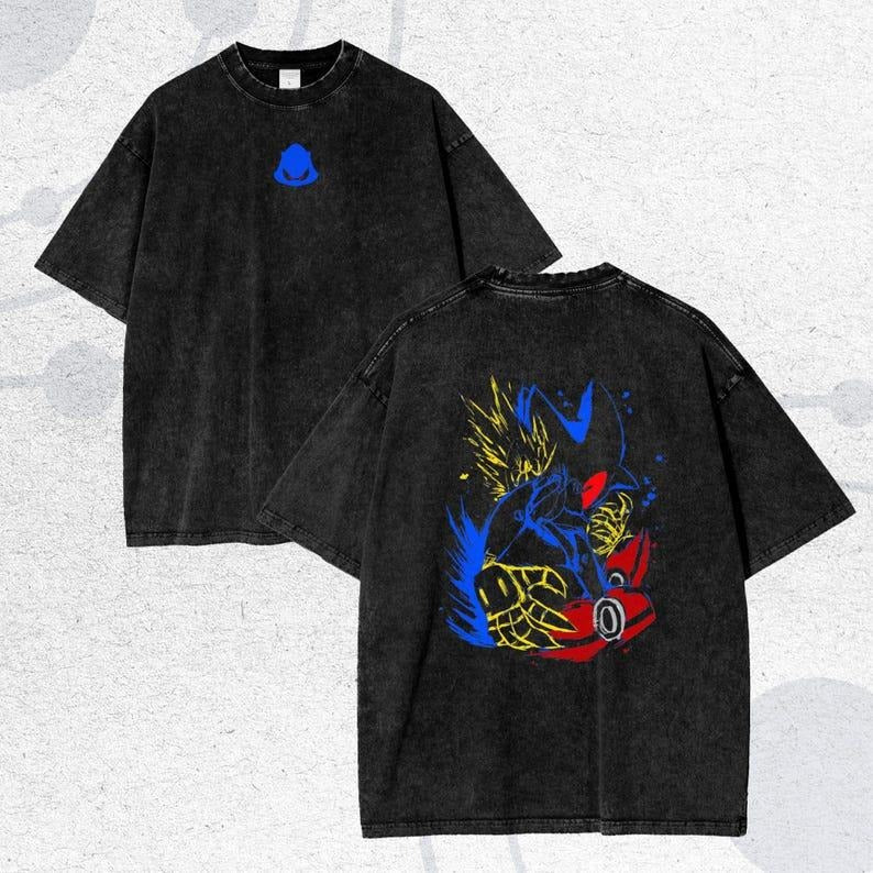Shadow the Hedgehog Anime T-Shirt