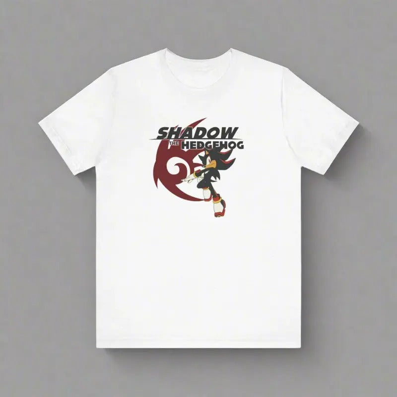 Shadow the Hedgehog Graphic Tee Tops Underwear Crewneck Menswear T Shirt Hoodie, Sweatshirt | GrindPrints.com