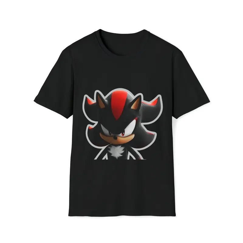 Shadow the Hedgehog T-Shirt, Graphic Tee Tops Underwear Crewneck Menswear T Shirt Hoodie, Sweatshirt | GrindPrints.com