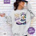 Shake Your Bootie Sweatshirt, Mardi Gras Crewneck, Holiday Women's Sweater T-Shirts, Hoodie | GrindPrints.com