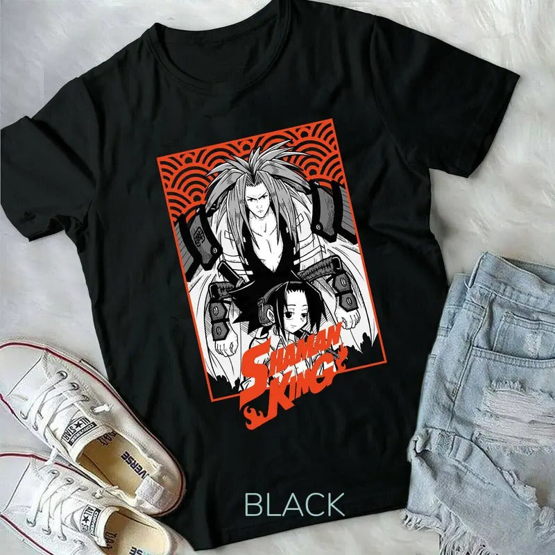 Shaman King Yoh Asakura and Amidamaru Anime Manga new top Unisex Tshirt Hoodie, Sweatshirt | GrindPrints.com