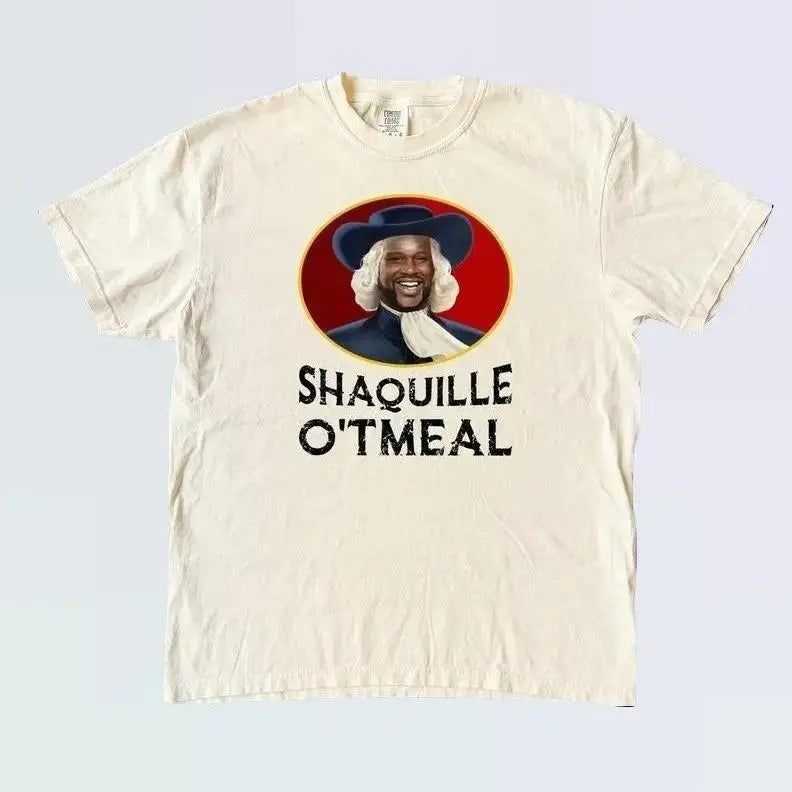 Shaquille O'tmeal Shirt, Shaquille O'tmeal Sweatshirt, Funny SweatShirt, Funny T-Shirt, Meme T Shirt, Casual Basic...