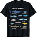 Shark Species Tee for Men ,  Shark T-Shirt made in usa Hoodie, Sweatshirt | GrindPrints.com