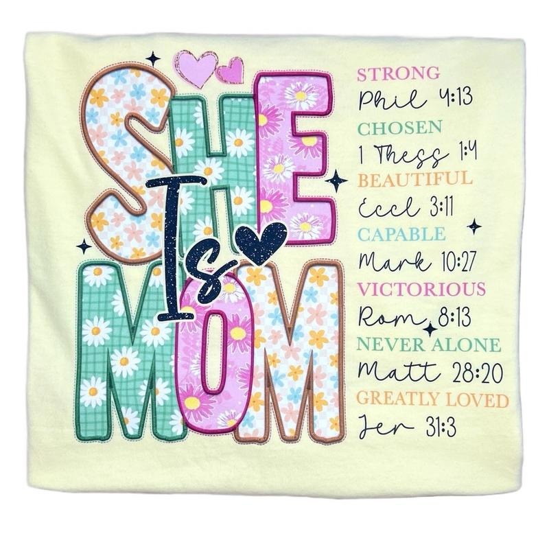 She Is Mom T-Shirts, Hoodie, Sweatshirt