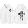 She Loves Jesus And America Too T-Shirt, 4th Of July Hoodie Christian T-Shirt Trendy Front And Back Patriotic Tee Sweatshirt