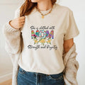 She is Clothed With Strength and Dignity Mother's Day Tee Casual Style Crew Neck Short Sleeve T-Shirt Tops Trendy for...