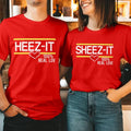 Sheez-It Heez-It 100% Real Love Funny Tee Cotton Fabric Casual Style Crew Neck Short Sleeve T-Shirt for Women for Men,...