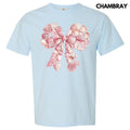 Shell Coquette Bow Comfort Colors T-Shirt Hoodie, Sweatshirt | GrindPrints.com
