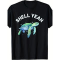 Shell Ye - Cute tortoises and turtle lovers men's T-shirt made in usa Hoodie, Sweatshirt | GrindPrints.com