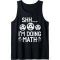 Shhh I'm Doing Math Funny Fitness Gym Weightlifting Workout Tank Top made in usa T-Shirts, Hoodie, Sweatshirt