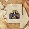 Shinobi Sandshrew Gaara Embroidered Shirt, Anime Embroidered Sweatshirt, Manga Shirt, Gift For Fan Hoodie | GrindPrints.com