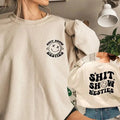 Shit Show Besties Sweatshirt, Women's Funny Sweater, Gift For Hoodie, BFF Gifts For Girls, Best Friend Gift, Bestie...