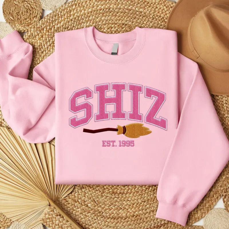 Shiz Sweatshirt Embroidered Wickeds Movie, Wicked Glitter Tshirt, Best Wickeds Gift Hoodie | GrindPrints.com