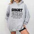 Short Girls Hoodie, Funny Short Girl Graphic Hoodies, Funny Positive Hoodie For Her, Humble Height Girl Clothing, Funny...