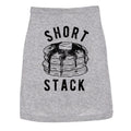 Short Stack Dog Shirt Funny Breakfast Pancakes Food Shirt For Puppy Funny Food Puppy Shirt Light Grey Hoodie, Sweatshirt