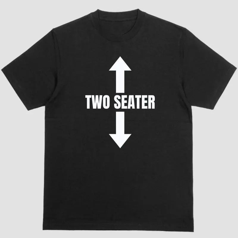 Short sleeve shirt, TWO SEATER Hoodie, Sweatshirt | GrindPrints.com