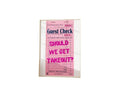 Should We Get Takeout Print Trendy Guest Check Poster, Guest Check Prints, Retro Wall Art, Funny Quotes Print, Girly...