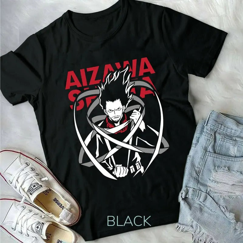 Shouta Aizawa T-Shirt S-4XL, Eraserhead, Aizawa Shota, My Hero Academia new T-Shirt S-4XL Hoodie, Sweatshirt