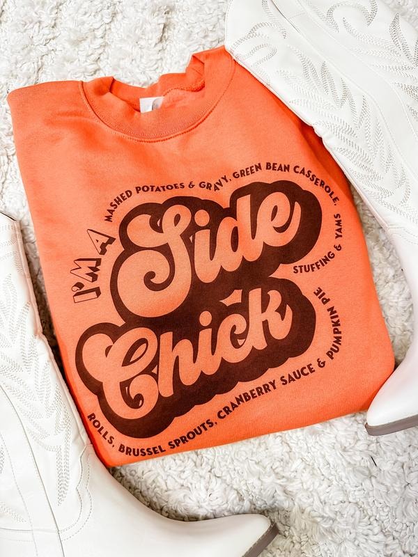 Side Chick Graphic Sweatshirt T-Shirts, Hoodie | GrindPrints.com