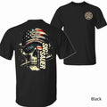 Sig Sauer Shirt  Skull  Bullet Design USA Flag Shirt Sweatshirt Hoodie, All Seasons Outfit | GrindPrints.com