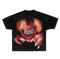 Silence Grillz Graphic Tees Shirt Gothic Harajuku Slip Goth Y2k Clothing Hoodie, Sweatshirt | GrindPrints.com