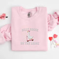 Silly Goose Sweatshirt Goose Crewneck Sweatshirt Silly Goose Shirt Funny Sweatshirt Funny Shirt Gift Hoodie | GrindPrints.com