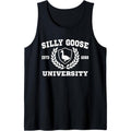 Silly Goose University Funny Meme Mens Womens Tank Top made in usa T-Shirts, Hoodie, Sweatshirt | GrindPrints.com