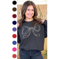 Simple Bow Graphic Sweatshirt T-Shirts, Hoodie | GrindPrints.com