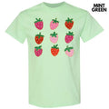 Simple Strawberry Collage Gildan Short Sleeve T-Shirt 'NLB' Hoodie, Sweatshirt | GrindPrints.com
