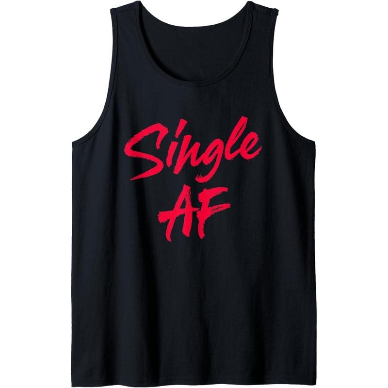 Single AF Tank Top Gym Yoga Workout MADE IN USA T-Shirts, Hoodie, Sweatshirt | GrindPrints.com
